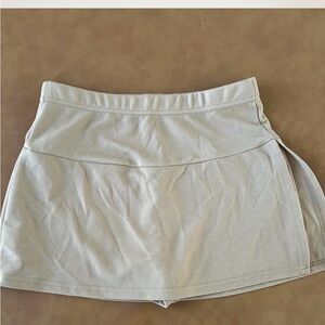 Women's Beige Skort